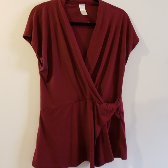 Wrap tee - Picture 1 of 3